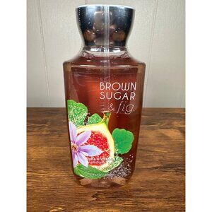 Bath & Body Works Brown Sugar & Fig Shower Gel 10 oz • Discontinued • Shea & Vit